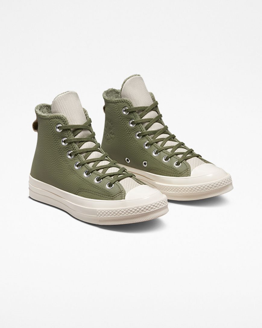 Tenisky Vysoke Converse Chuck 70 Counter Climate Panske Olivovo Zelená | SK GZLQ59